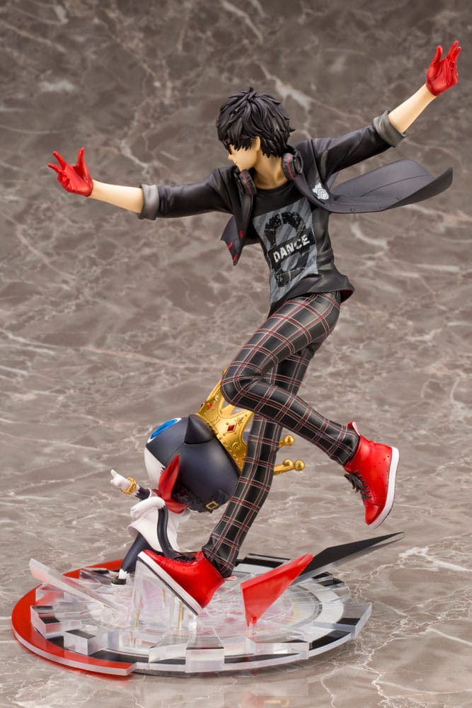 Persona 5 Dancing Star Night ARTFXJ Statue 1/8 Hero & Morgana 25cm - Scale Statue - Kotobukiya - Hobby Figures UK