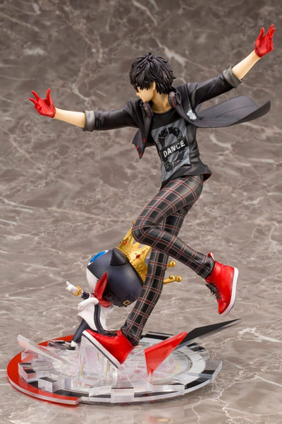 Persona 5 Dancing Star Night ARTFXJ Statue 1/8 Hero & Morgana 25cm - Scale Statue - Kotobukiya - Hobby Figures UK