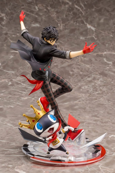 Persona 5 Dancing Star Night ARTFXJ Statue 1/8 Hero & Morgana 25cm - Scale Statue - Kotobukiya - Hobby Figures UK