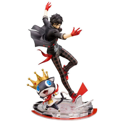 Persona 5 Dancing Star Night ARTFXJ Statue 1/8 Hero & Morgana 25cm - Scale Statue - Kotobukiya - Hobby Figures UK