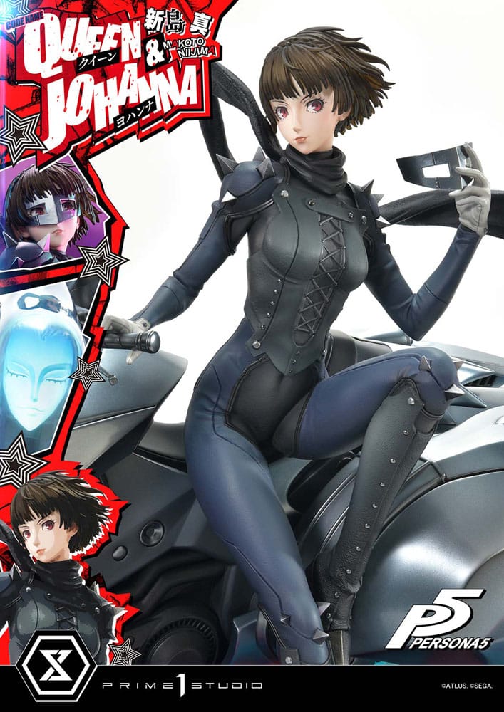 Persona 5 Premium Masterline Series Statue 1/4 Makoto Niijima "Queen" & Johanna 42cm - Scale Statue - Prime 1 Studio - Hobby Figures UK