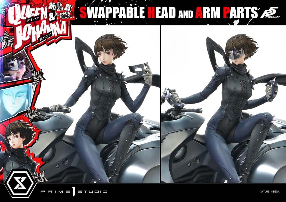 Persona 5 Premium Masterline Series Statue 1/4 Makoto Niijima "Queen" & Johanna 42cm - Scale Statue - Prime 1 Studio - Hobby Figures UK