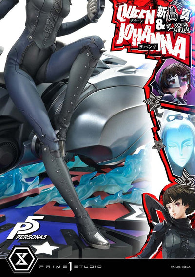 Persona 5 Premium Masterline Series Statue 1/4 Makoto Niijima "Queen" & Johanna 42cm - Scale Statue - Prime 1 Studio - Hobby Figures UK