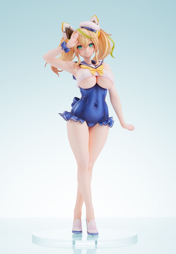 Phantasy Star Online 2 PVC Statue 1/7 Es Cool Breeze Gene - Summer Vacation 26cm - Scale Statue - Ami Ami - Hobby Figures UK