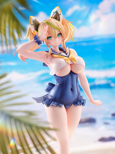 Phantasy Star Online 2 PVC Statue 1/7 Es Cool Breeze Gene - Summer Vacation 26cm - Scale Statue - Ami Ami - Hobby Figures UK