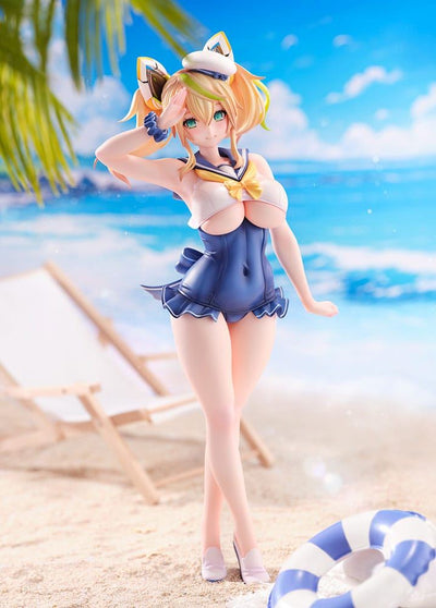 Phantasy Star Online 2 PVC Statue 1/7 Es Cool Breeze Gene - Summer Vacation 26cm - Scale Statue - Ami Ami - Hobby Figures UK