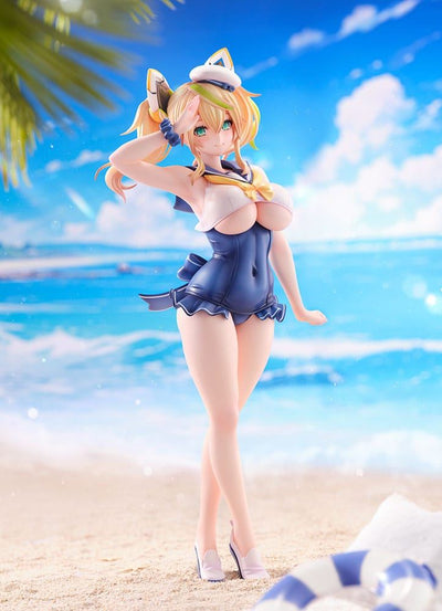 Phantasy Star Online 2 PVC Statue 1/7 Es Cool Breeze Gene - Summer Vacation 26cm - Scale Statue - Ami Ami - Hobby Figures UK