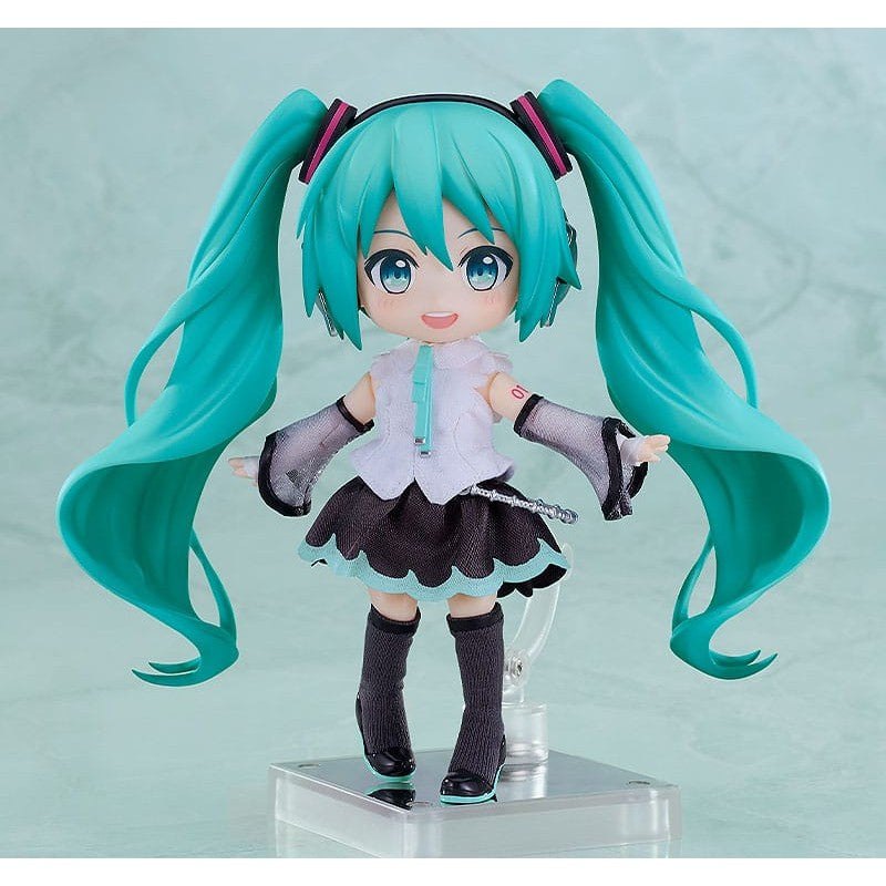 Piapro Characters Nendoroid Doll Action Figure Snow Miku: Yukiiro Pop Ver. 14cm - Action Figures - Good Smile Company - Hobby Figures UK