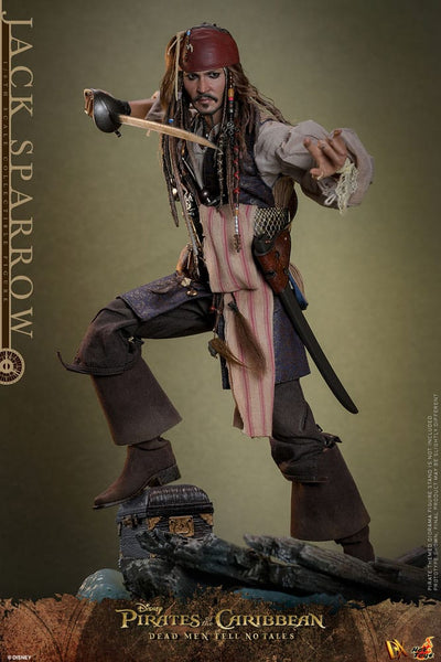 Pirates of the Caribbean: Dead Men Tell No Tales DX Action Figure 1/6 Jack Sparrow 30cm - Action Figures - Hot Toys - Hobby Figures UK