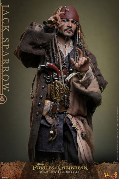 Pirates of the Caribbean: Dead Men Tell No Tales DX Action Figure 1/6 Jack Sparrow 30cm - Action Figures - Hot Toys - Hobby Figures UK