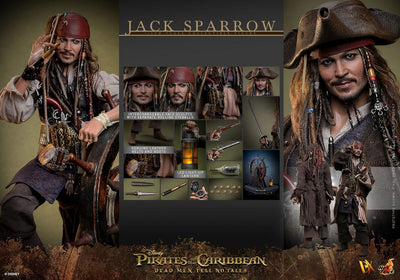 Pirates of the Caribbean: Dead Men Tell No Tales DX Action Figure 1/6 Jack Sparrow 30cm - Action Figures - Hot Toys - Hobby Figures UK