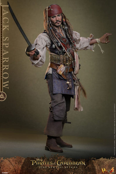 Pirates of the Caribbean: Dead Men Tell No Tales DX Action Figure 1/6 Jack Sparrow 30cm - Action Figures - Hot Toys - Hobby Figures UK