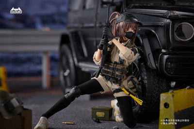 Pocket Art Action Action Figure 1/12 PA006 Reizei Hiyo the Security 15cm - Action Figures - Hasuki - Hobby Figures UK