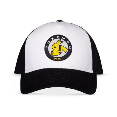 Pokémon Baseball Cap Pikachu Black & White - Apparel & Accessories - Difuzed - Hobby Figures UK