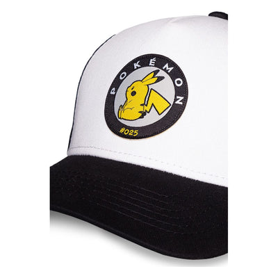 Pokémon Baseball Cap Pikachu Black & White - Apparel & Accessories - Difuzed - Hobby Figures UK