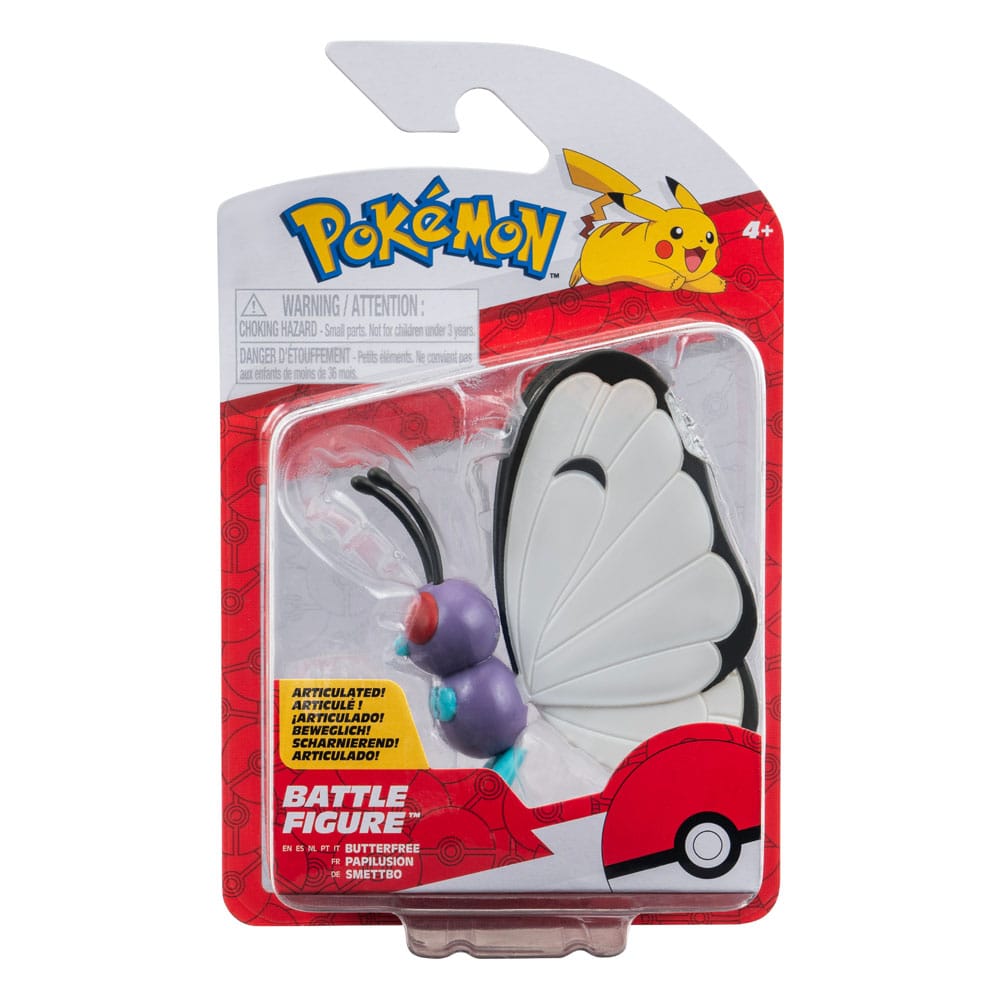 Pokémon Battle Figure Pack Mini Figure Butterfree 5cm - Mini Figures - Jazwares - Hobby Figures UK