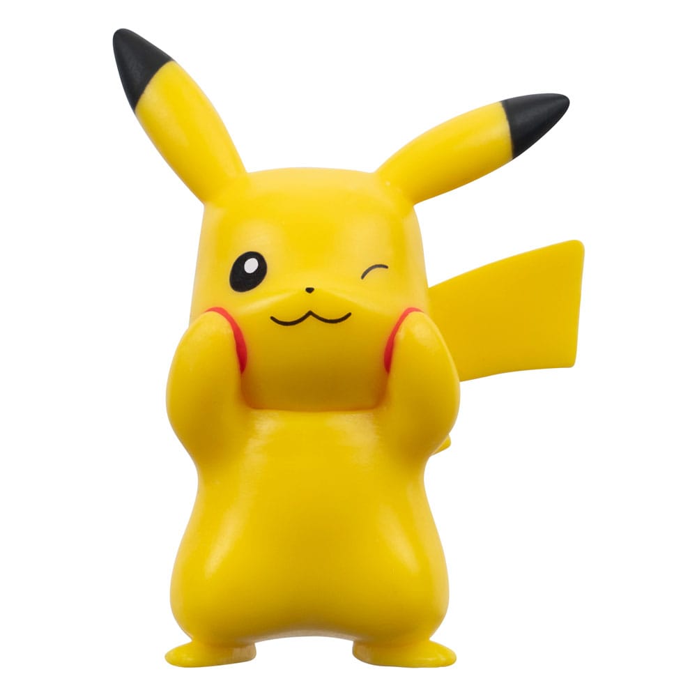 Pokémon Battle Figure Set 3-Pack Pikachu #8, Perrserker, Hawlucha 5cm - Action Figures - Jazwares - Hobby Figures UK