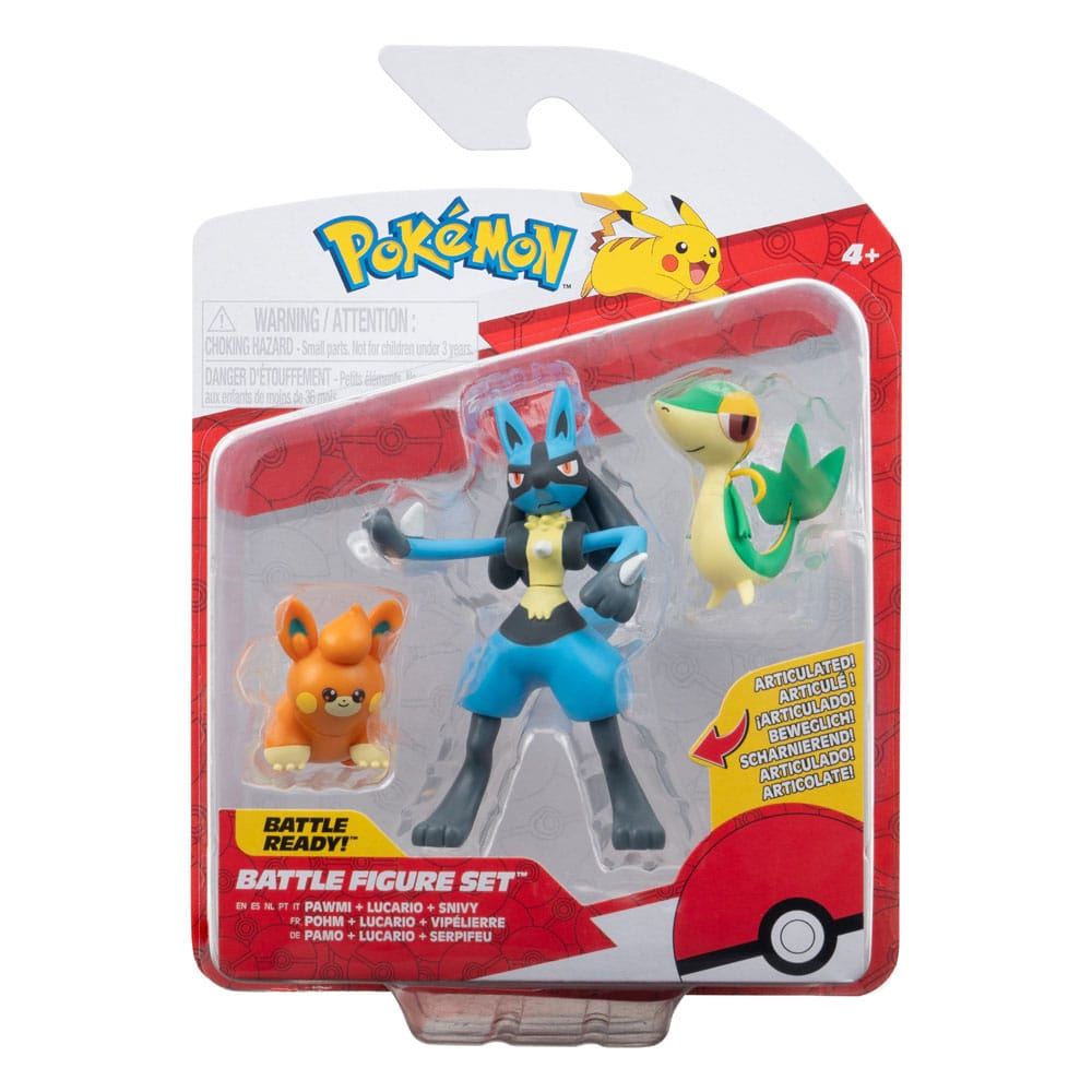 Pokémon PKW3063 - Set di personaggi ufficiali, confezione multipla, 8 Pokémon PKW3063 - Set di personaggi ufficiali, confezione multipla, 8