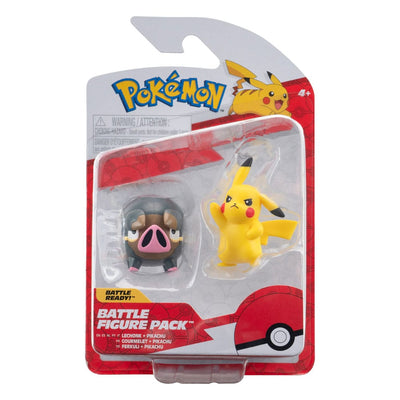 Pokémon Battle Figure Set Figures 2-Pack Pikachu #5, Lechonk 5cm - Action Figures - Jazwares - Hobby Figures UK