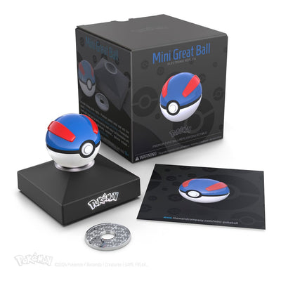 Pokémon Diecast Replica Mini Great Ball - Scale Statue - Wand Company - Hobby Figures UK