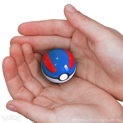 Pokémon Diecast Replica Mini Great Ball - Scale Statue - Wand Company - Hobby Figures UK