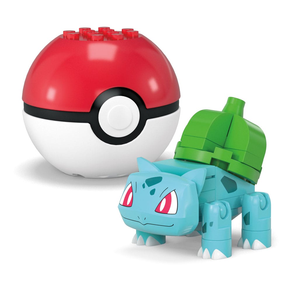Pokémon MEGA Construction Set Poké Ball Collection: Bulbasaur & Psyduck - Construction Kit - Mattel - Hobby Figures UK