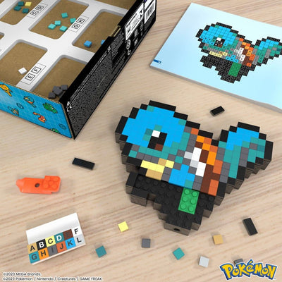 Pokémon MEGA Construction Set Squirtle Pixel Art - Mini Figures - Mattel - Hobby Figures UK