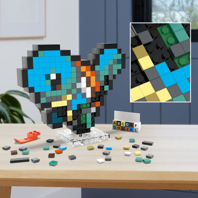 Pokémon MEGA Construction Set Squirtle Pixel Art - Mini Figures - Mattel - Hobby Figures UK