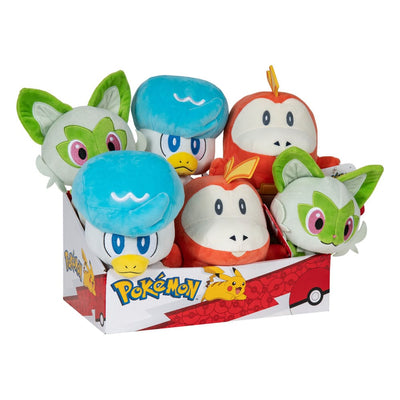 Pokémon Plush Figures Version B 20cm Assortment (6) - Plush - Play Nojes - Hobby Figures UK