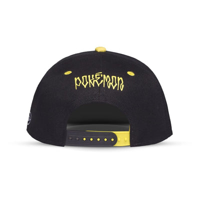 Pokémon Snapback Cap Angry Pikachu Black - Apparel & Accessories - Difuzed - Hobby Figures UK