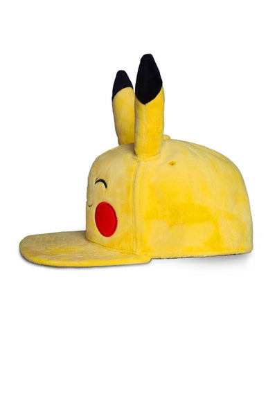 Pokemon Snapback Cap Smiling Pikachu - Apparel & Accessories - Difuzed - Hobby Figures UK