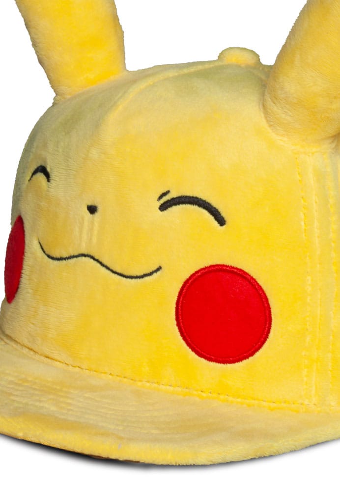 Pokemon Snapback Cap Smiling Pikachu - Apparel & Accessories - Difuzed - Hobby Figures UK