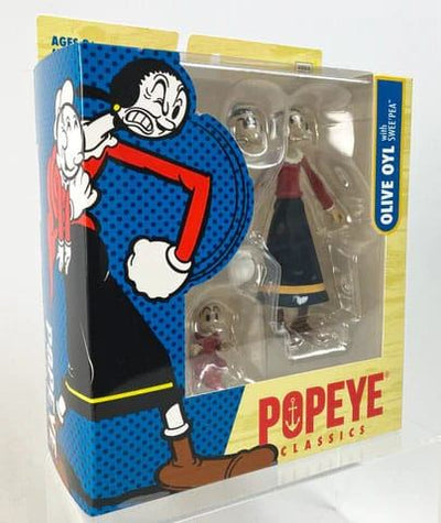 Popeye Action Figure Wave 01 Olive Oyl - Action Figures - Boss Fight Studio - Hobby Figures UK