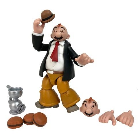 Popeye Action Figure Wave 02 J. Wellington Wimpy - Action Figures - Boss Fight Studio - Hobby Figures UK