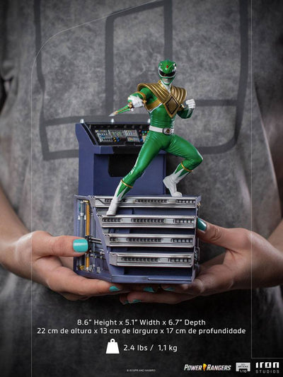 Power Rangers BDS Art Scale Statue 1/10 Green Ranger 22cm - Scale Statue - Iron Studios - Hobby Figures UK