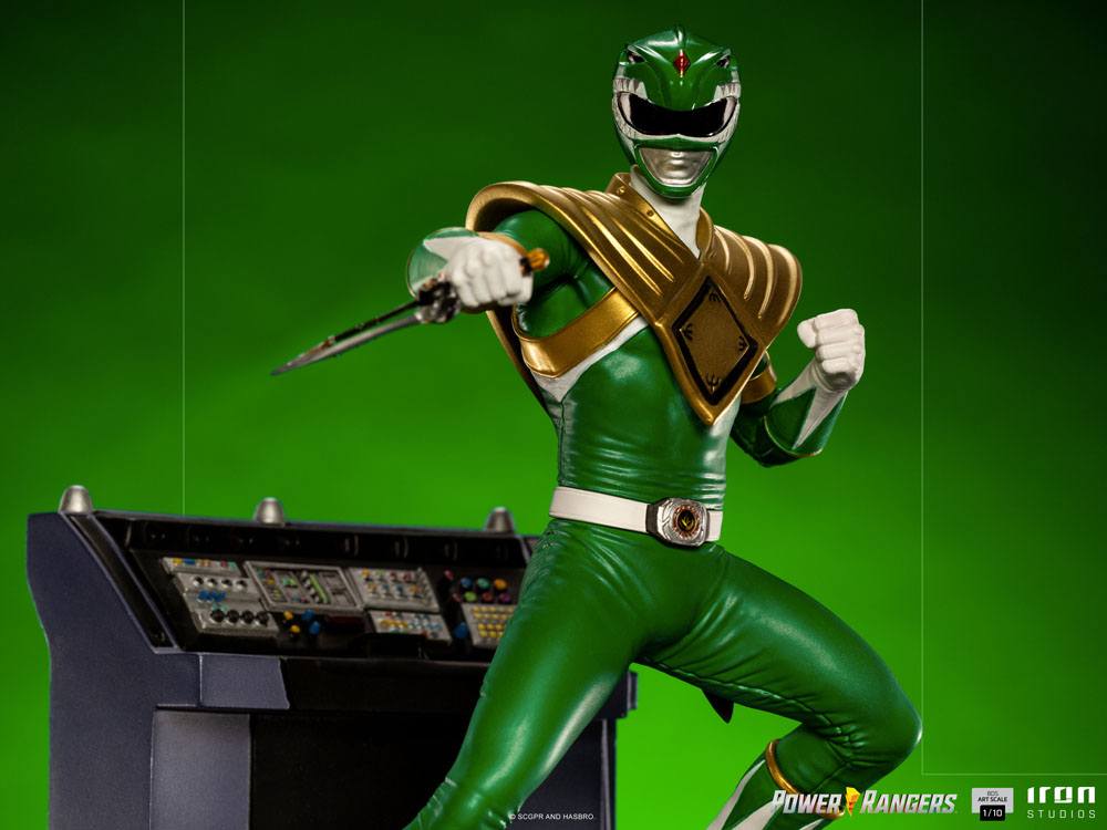 Power Rangers BDS Art Scale Statue 1/10 Green Ranger 22cm - Scale Statue - Iron Studios - Hobby Figures UK