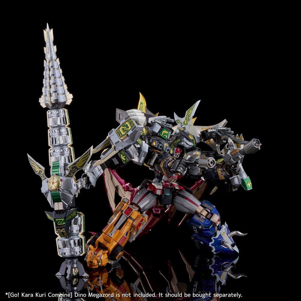 Power Rangers Kara Power Rangers Go! Kara Kuri Combine Action Figure Dragonzord 21cm ...