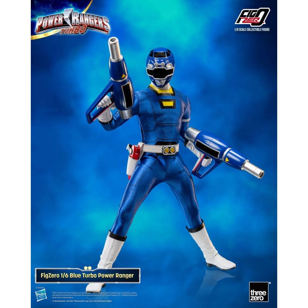 Power Rangers Turbo FigZero Action Figure 1/6 Blue Turbo Power Ranger ...