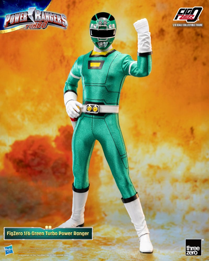 Power Rangers Green ranger threezero 1/6 good figure