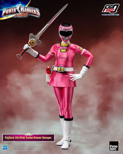 Power Rangers Turbo FigZero Action Figure 1/6 Pink Turbo Power Ranger 30cm - Action Figures - ThreeZero - Hobby Figures UK
