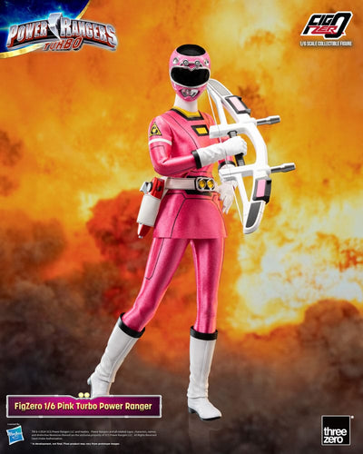 Power Rangers Turbo FigZero Action Figure 1/6 Pink Turbo Power Ranger 30cm - Action Figures - ThreeZero - Hobby Figures UK