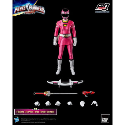 Power Rangers Turbo FigZero Action Figure 1/6 Pink Turbo Power Ranger 30cm - Action Figures - ThreeZero - Hobby Figures UK