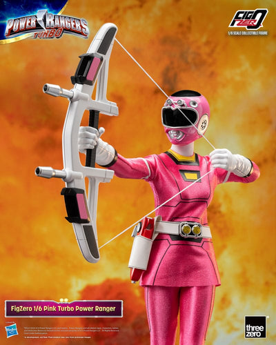 Power Rangers Turbo FigZero Action Figure 1/6 Pink Turbo Power Ranger 30cm - Action Figures - ThreeZero - Hobby Figures UK