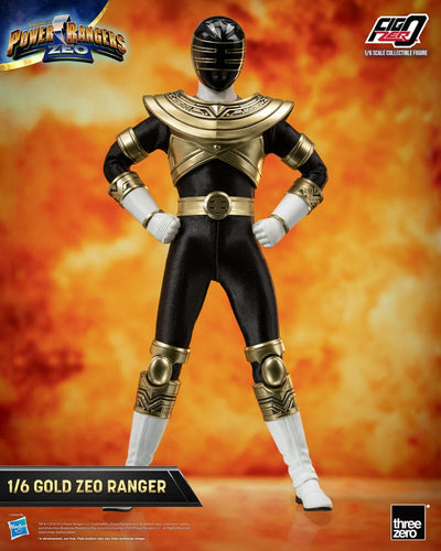 Power Rangers Zeo FigZero Action Figure 1/6 Gold Zeo Power Ranger 30cm - Action Figures - ThreeZero - Hobby Figures UK