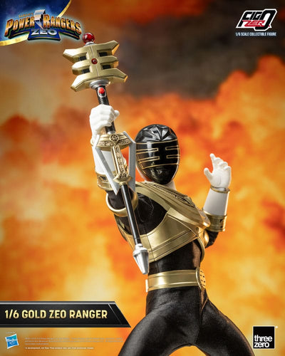 Power Rangers Zeo FigZero Action Figure 1/6 Gold Zeo Power Ranger 30cm - Action Figures - ThreeZero - Hobby Figures UK