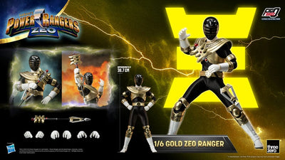 Power Rangers Zeo FigZero Action Figure 1/6 Gold Zeo Power Ranger 30cm - Action Figures - ThreeZero - Hobby Figures UK
