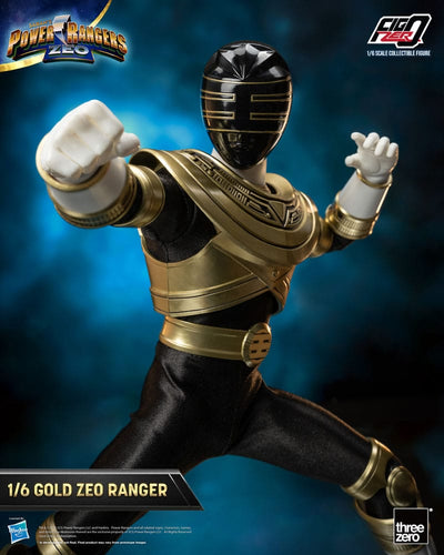 Power Rangers Zeo FigZero Action Figure 1/6 Gold Zeo Power Ranger 30cm - Action Figures - ThreeZero - Hobby Figures UK