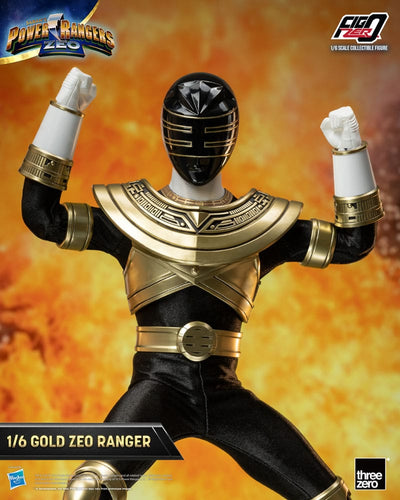Power Rangers Zeo FigZero Action Figure 1/6 Gold Zeo Power Ranger 30cm - Action Figures - ThreeZero - Hobby Figures UK