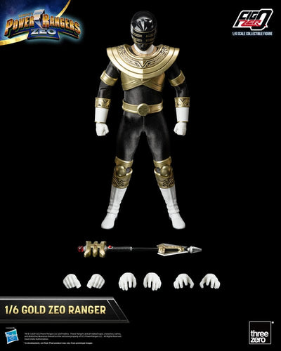 Power Rangers Zeo FigZero Action Figure 1/6 Gold Zeo Power Ranger 30cm - Action Figures - ThreeZero - Hobby Figures UK