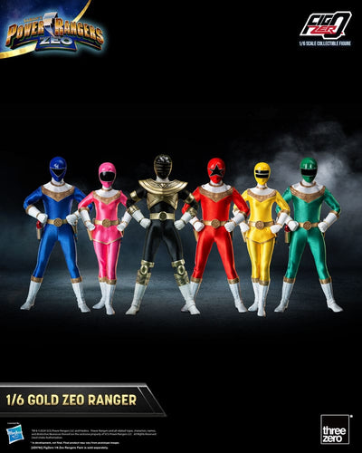 Power Rangers Zeo FigZero Action Figure 1/6 Gold Zeo Power Ranger 30cm - Action Figures - ThreeZero - Hobby Figures UK